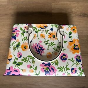 NWOT kate spade floral satchel